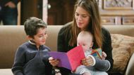 General Hospital's Britt with "Ben" and Spencer | Image: JPI